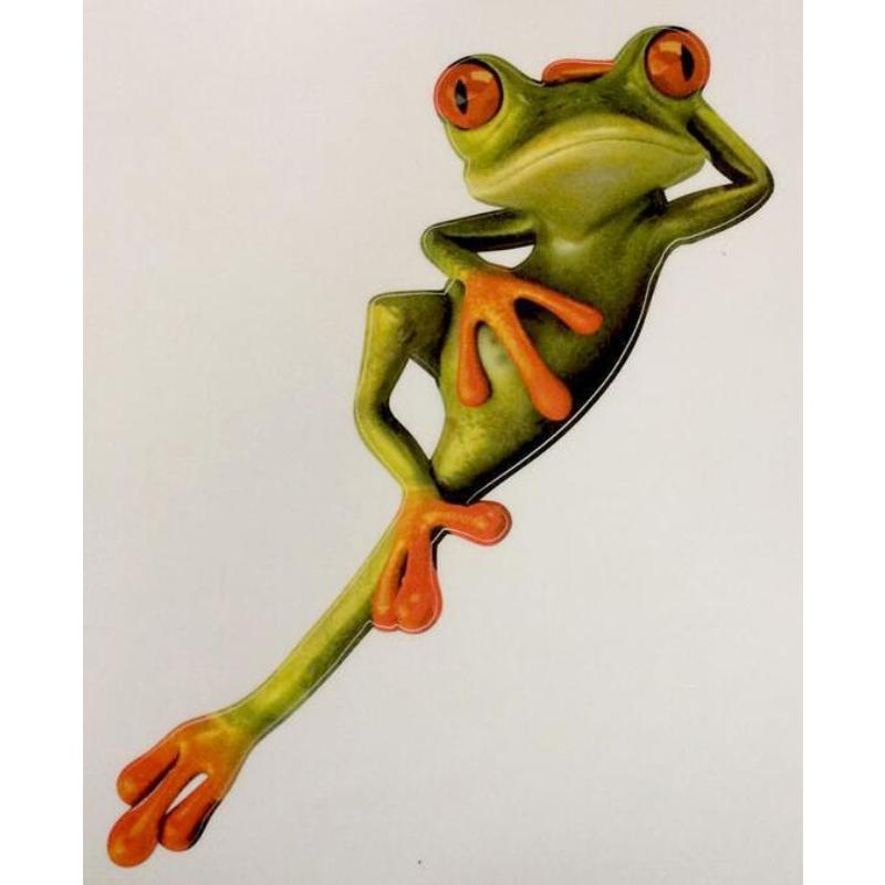 Universal Motorcycle Sticker Scratch Sticker Fuel Tank Sticker Motorbike Waterproof Frog Decoration Sticker Decal Accessories