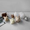 Dog Head Candle Mold DIY Aromatherapy Candles Casting Molds Handcrafted Epoxy Resin Ornaments for DIY Enthusiasts