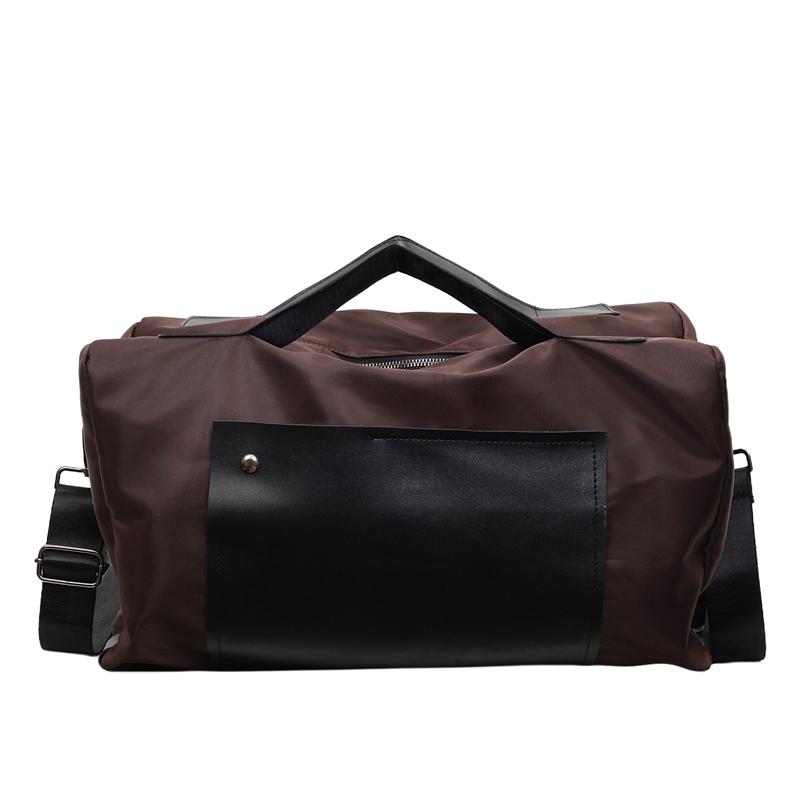 Large Capacity Outdoor Duffel Bag Travel Bag Commuter Hand Shoulder Bag