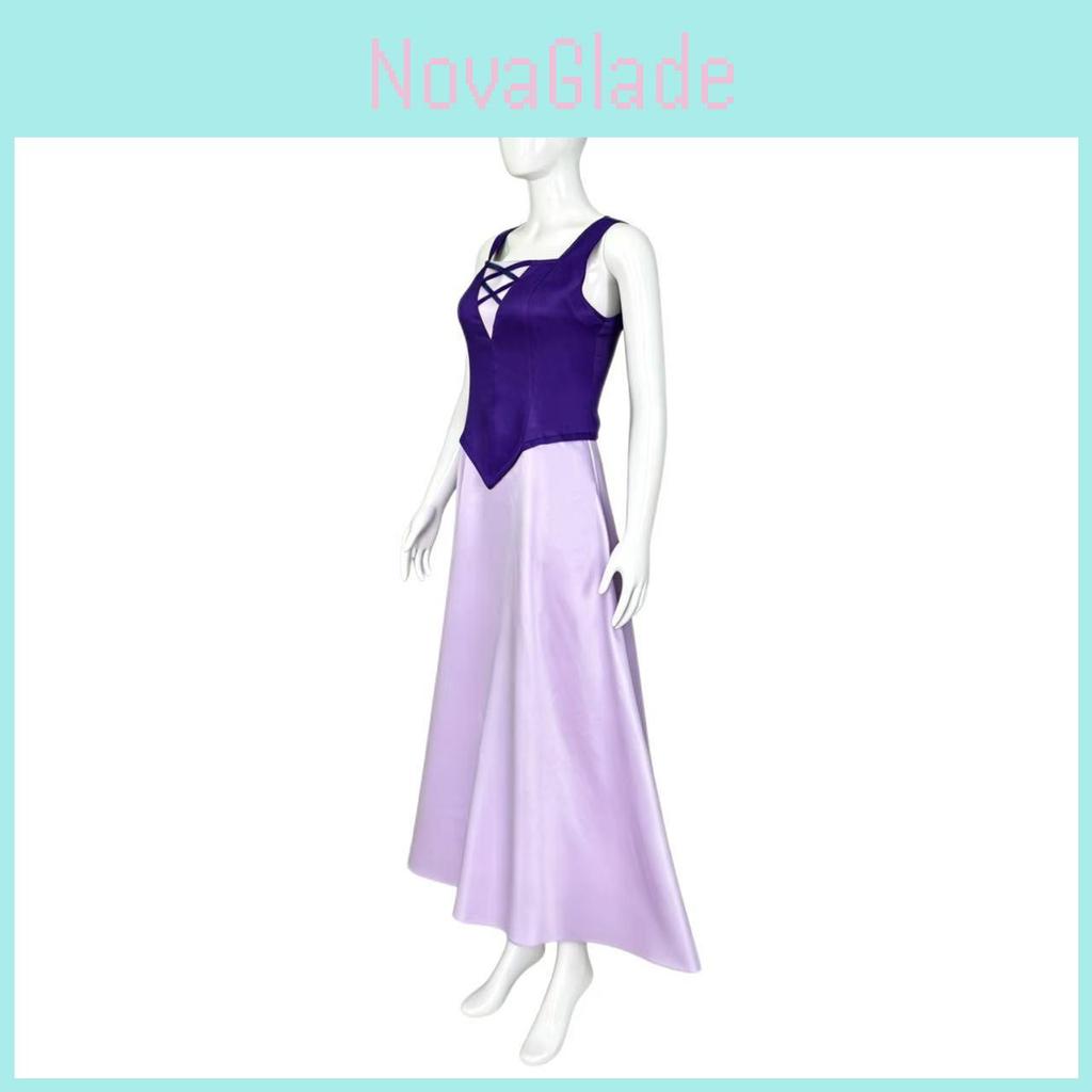 The Little Mermaid Vanessa Costume With Cape For Cosplay And Halloween Parties