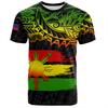 Harajuku 3D Philippinisches Nationalwappen Aufdruck T-Shirt Philippinen Maori Stammesstile Grafik-T-Shirts Mode-T-Shirts Kleidung