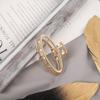 New Metal Claw Clip for Women Gold Geometric Hair Claw Large Size Headband Hairpin Claw Clip Hair Crab Hair Accessories