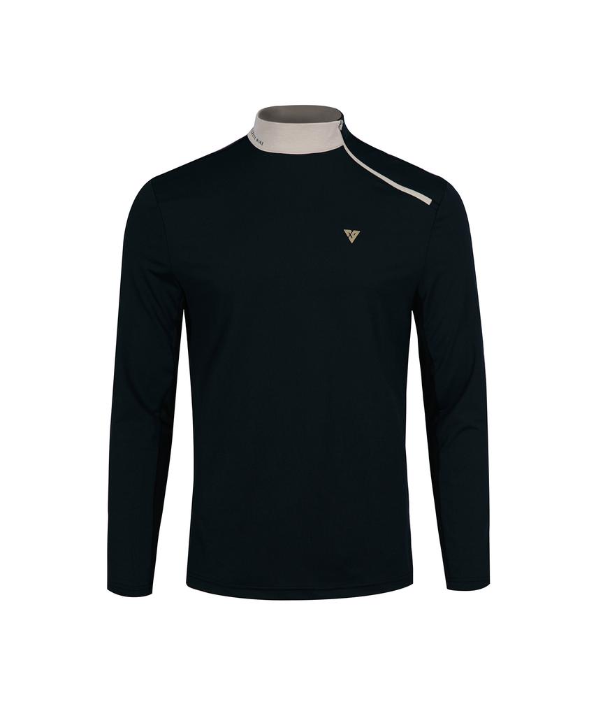 CREVE9 Half-Zip Men'S T-Shirt
