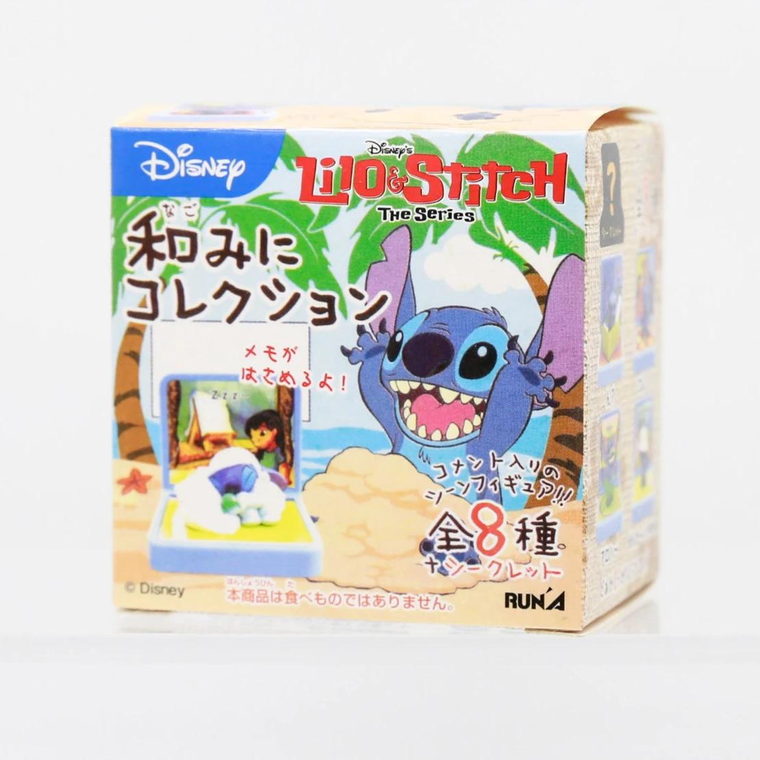 

Фигурка-сюрприз Лило Стич Дисней Мультяшные Фигурки Миниатюрный Коллекционный Автомобиль Украшение для Стола Подарки на День Рождения для Мальчиков Девочек