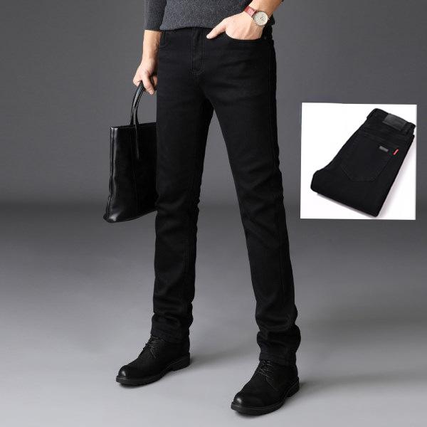 Smoke Grey Jeans Male Loose Straight Summer Thin Section Trousers New Men's Middle-aged Casual Versatile Trousers