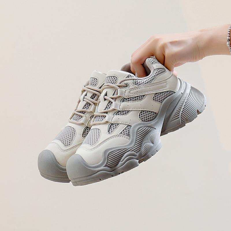 Kadın Platformu Yürüyüş Yürüyüş Ayakkabısı Öğrenciler Kız Açık Spor Koşu Ayakkabıları Seyahat Rahat Ayakkabılar