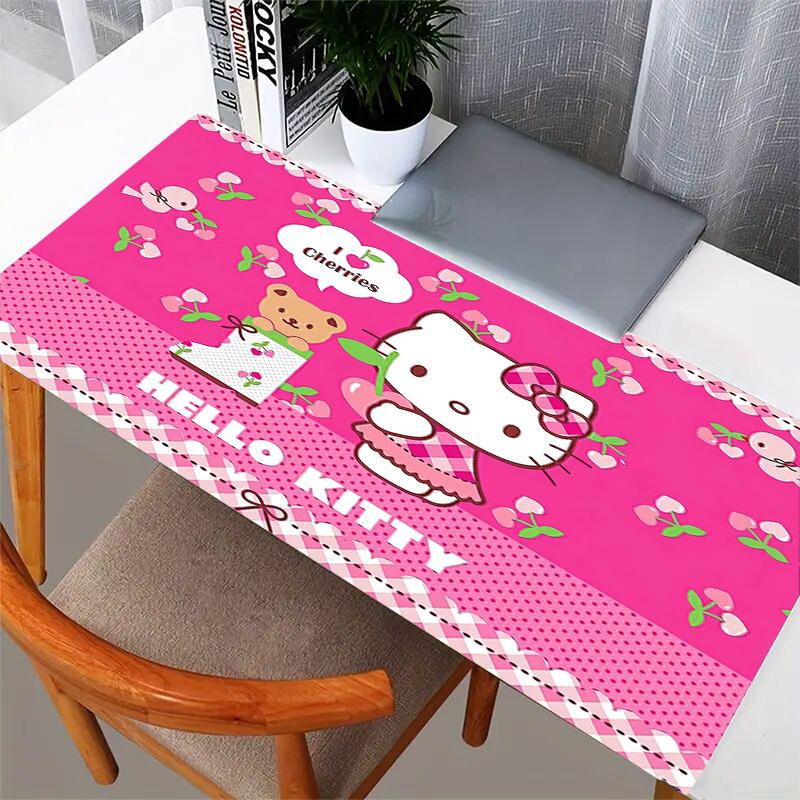 1pc Hello Kitty Cherry Theme Computer Pad with Vibrant Print, Mouse Pads for Desk 118
