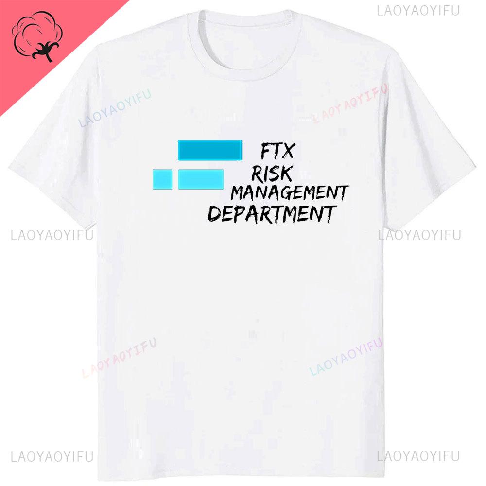 Funny TShirt FTX Risk UnisexageUnisext DepartUnisext Cool Letters Printed Sayings Quote Graphic Tee Tops Short Sleeve Blouses Gifts