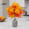 Long Lasting Decorative Plants Artificial Maple Leaves, Faux Silk Hanging Plant for Home Decor, Realistic Cascading Valentine's Day Floral Presents