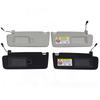 ECN2  For VW Golf 5 2003-2008 Golf 6 2009-2014 Passat B6 B7 Black Grey Front Sun Visor Panel With Makeup Mirror Sunshield