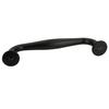 Black furniture handle 96 mm