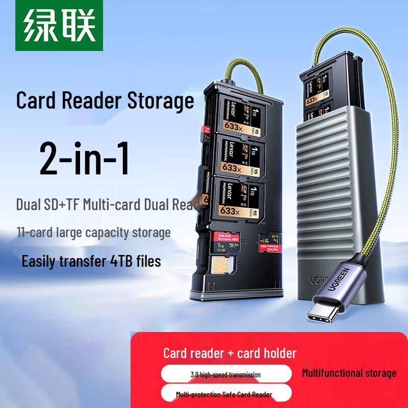 UGREEN USB-C  USB 3.0 SD/TF Card Reader