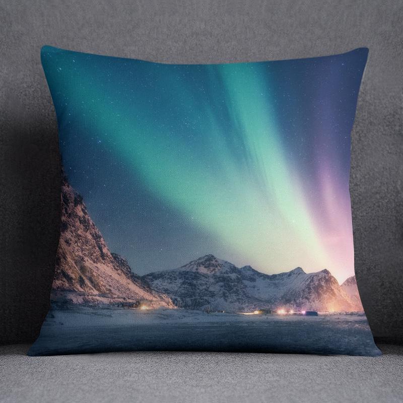 

45x45 см психоделическая серия Sky декоративная наволочка для гостиной, дивана, офиса, наволочка, эстетический домашний декор для спальни 40x40cm