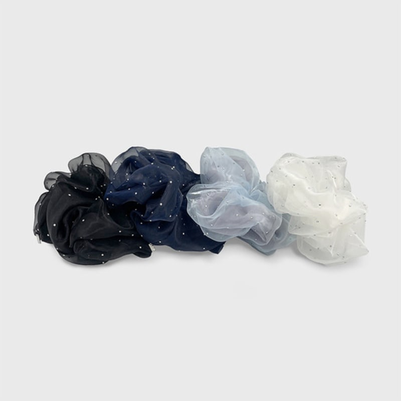 Jean Paul Clarisse See-Through Jeanne Scrunchie JP-25-053S