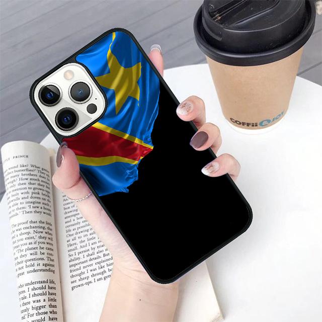 Congo Flag phone Case Cover For iPhone 17 Air 16 15 14 Plus For apple 16 11 12 13 Pro Max coque