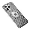 R-JUST RJ64 For iPhone 16 Pro Magnetic Case Aluminum Alloy Perfume Cooling Phone Cover with Rotating Kickstand