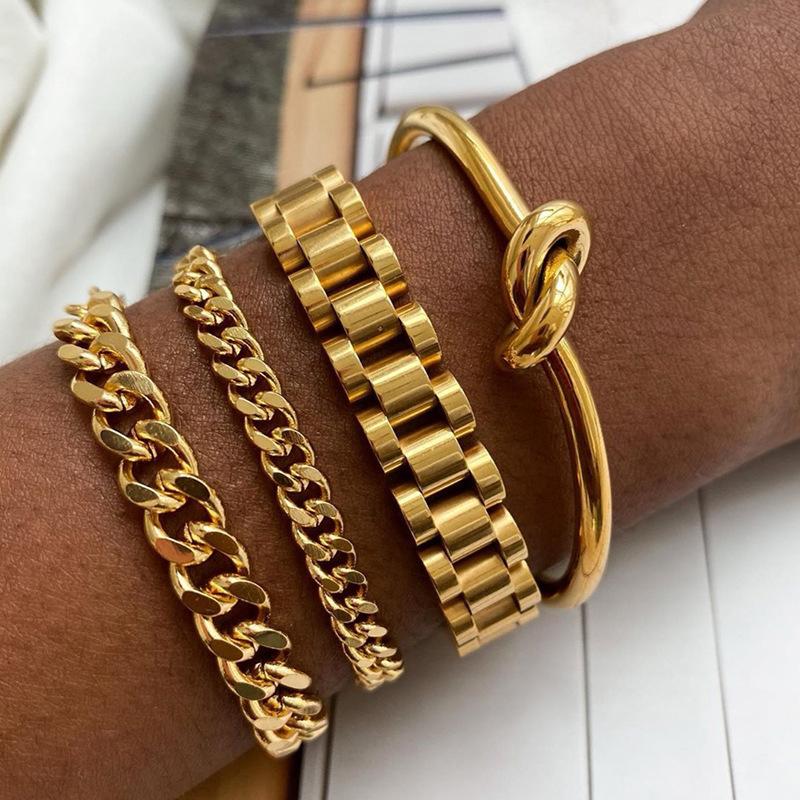 Classical Elegant Knot Decorative Bracelets Suitable For Women To Wear Fashionable Zircon For Summer Travel