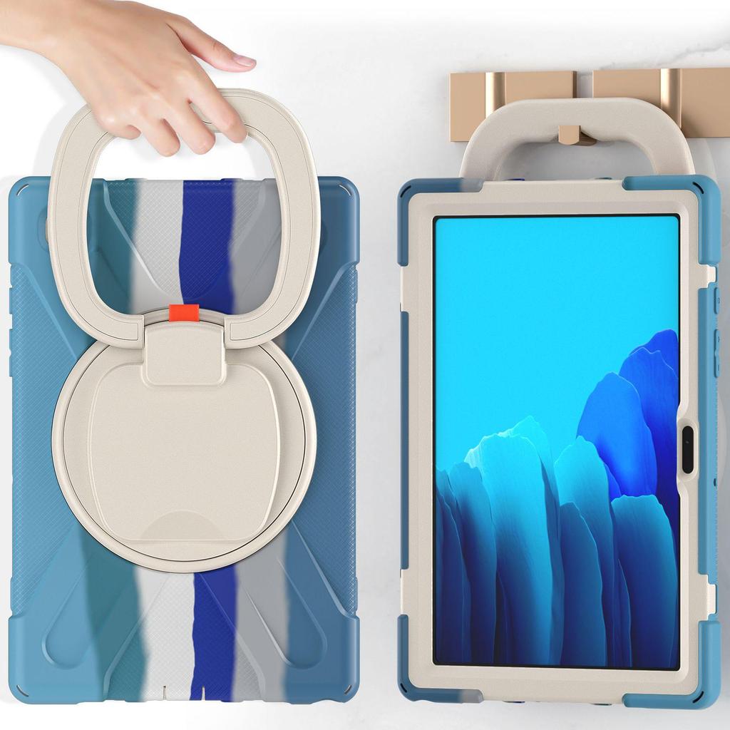 Protective Silicone Cover for Tab A7 10.4" T503 Tablet: Anti-Bending 3-Layer T500 Shell T505