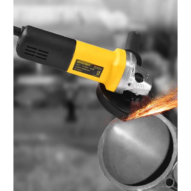 Angle Grinder 1050W 125mm Multifunctional Power Electric Tool 6 Gears Adjustable Cutting Machine Polishing Machine