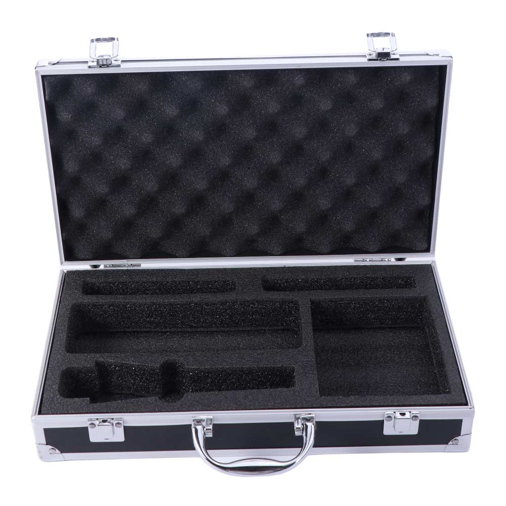 Hard Shell Microphone Carrying Case Portable Instrument Box Karaoke Storage Case  Sound Card