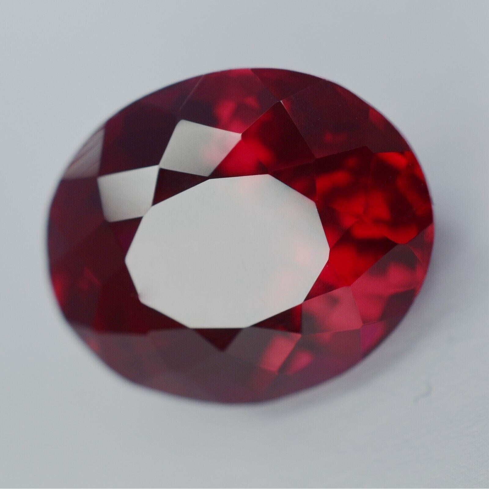 

Rare Natural Ruby Oval Shape Gemstone 10.50 Ct Exact Bloody Red CERTIFIED Loose mmBB-969 13.9 mm approx червоний