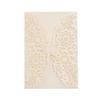 50pcs Flower 3D Invitation Card Hollow Out Butterfly Greeting Card  Festival Celebration