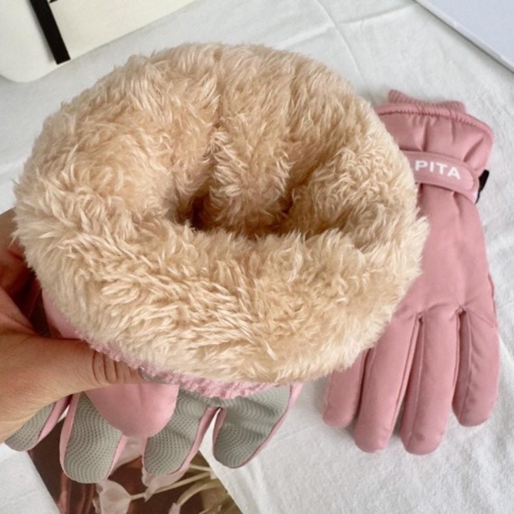 Warm halten Warme Skihandschuhe Touchscreen Winterfäustlinge Neue Verdickte Thermohandschuhe Frauen Mädchen