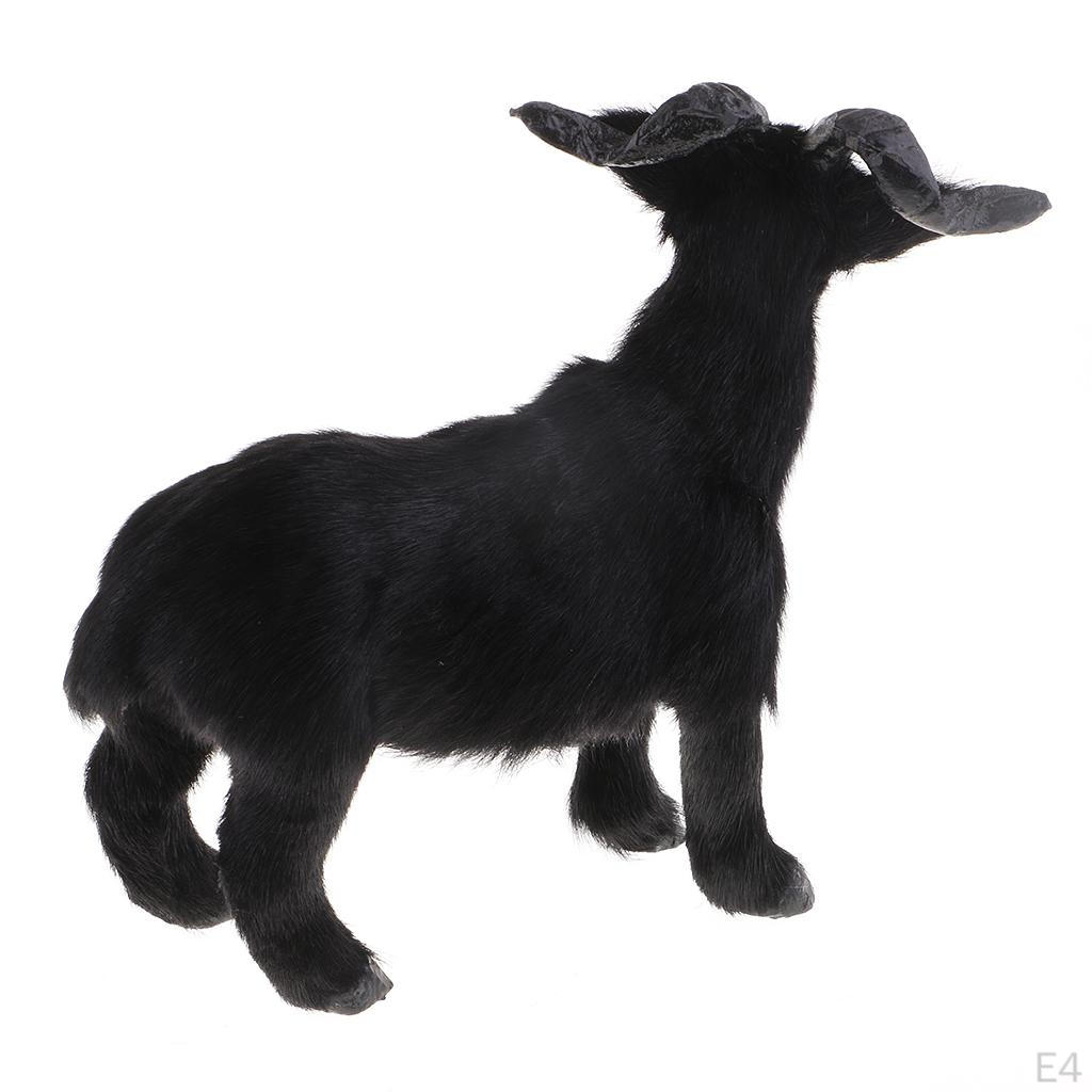Accessories Plush Sculptures Sheep toy for kids Black