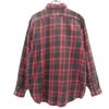 L.L.Bean 80s Outdoor Made in USA Vintage Check Pattern Long sleeve Button down shirt Women Used