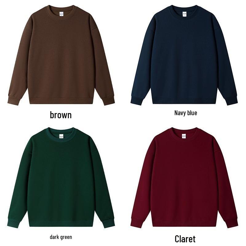2024 Trendy Oversized Solid Color Hooded Sweatshirt for Women - Spring/Autumn Korean Style Loose Fit