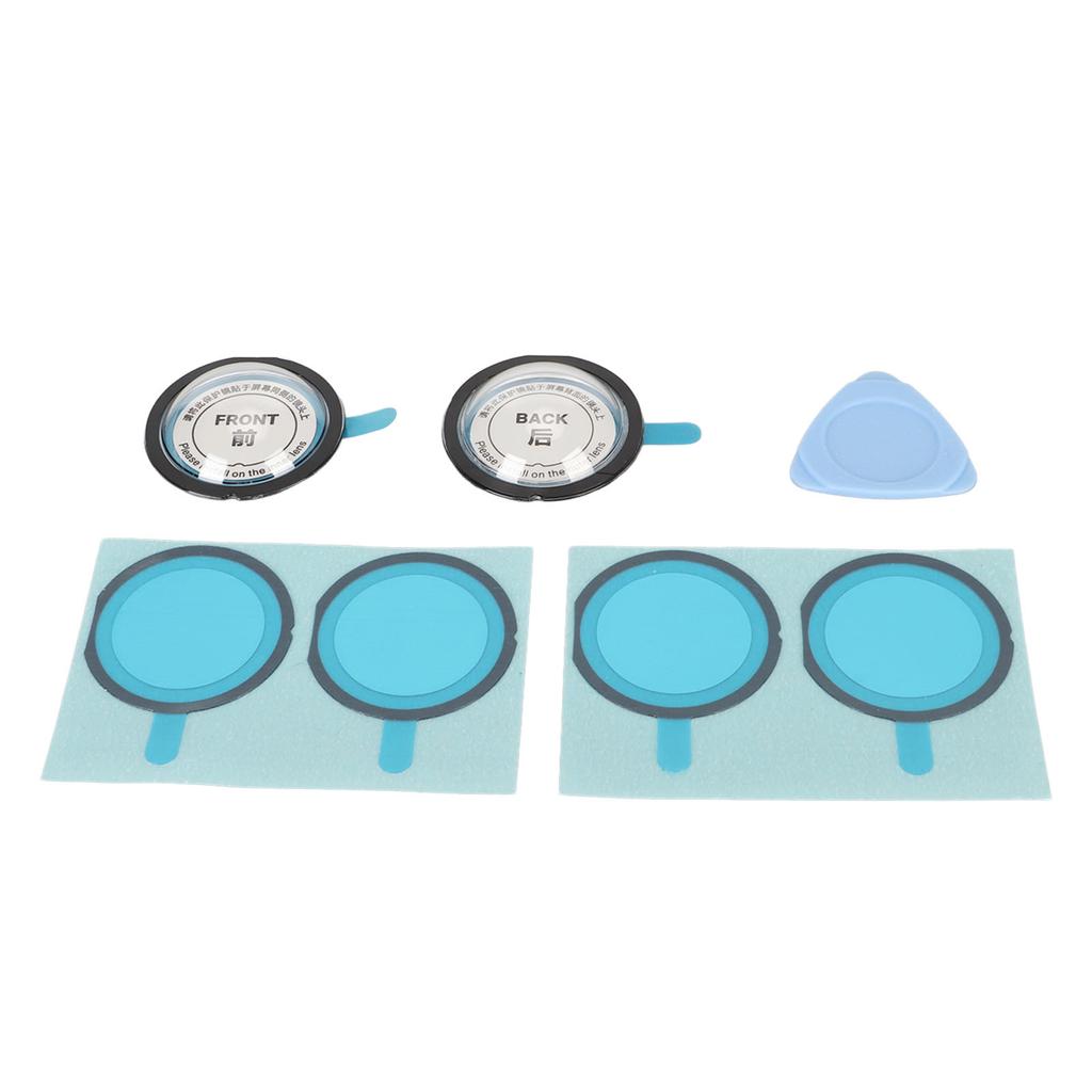 Dual Lens Guards Dust Proof Scratch Resistant PC Sticky Lens Guard Set for ONE X3