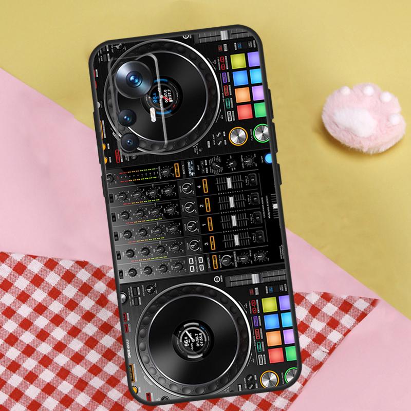 Electronic Music DJ Controller Mixer Case For Xiaomi 15 Ultra 13 14 13T 14T 15T 17 Pro Max Cover For POCO X7 Pro X5 X6 F5 F6 F7
