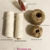 Kit de Carillon Éolien Fait Main à Faire Soi-Même: Coton, Jute et Fil de Pêche pour le Tressage de Cordes et la Décoration de Maternelle