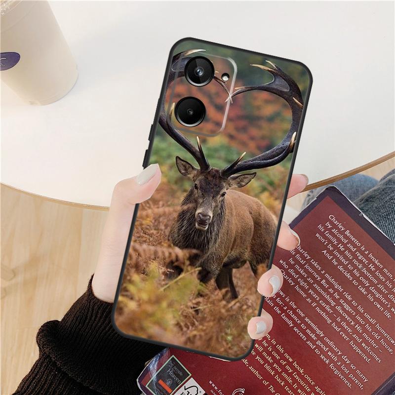 

Deer Hunting Camo Case For Realme GT 7 Pro GT 6T 6 5 C55 C53 C51 C21Y C25S C61 C67 C75 10 11 12 13 14 Pro Plus Realme 10 Pro Plus
