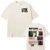 2026 Summer Bestsellers Sfdk Album Tour Graphic T-shirt Men Harajuku Hip-hop Street T-shirt Casual Cotton Short-sleeved T-shirt