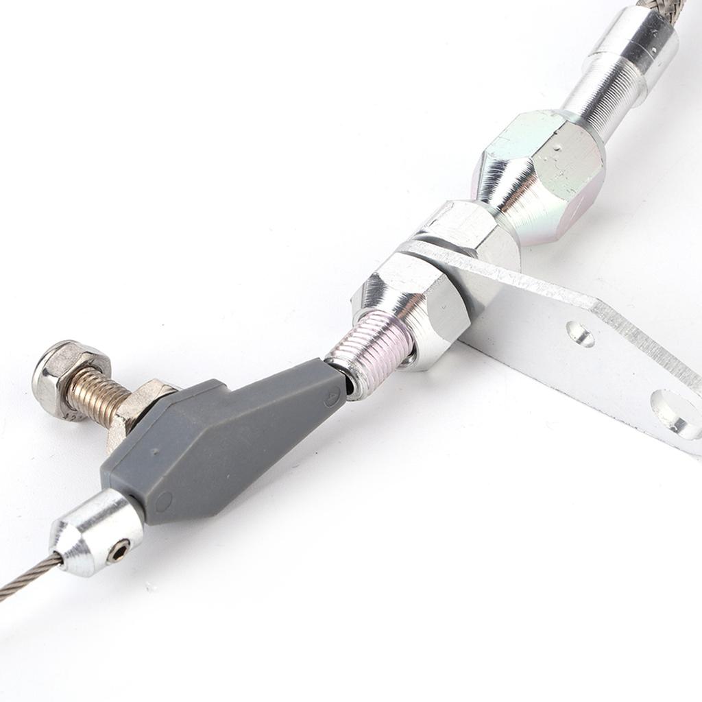 Transmission Kickdown Cable Kit Stainless Braided Kick Down Detent Fits for Chrysler