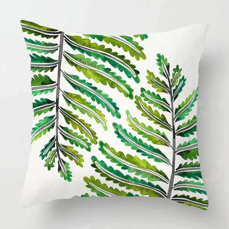 Home Decor Colorful Floral & Nature Pattern Pillow Covers Pattern Cushion Cover Suitable for Sofa Bedroom Car Pillow Cover