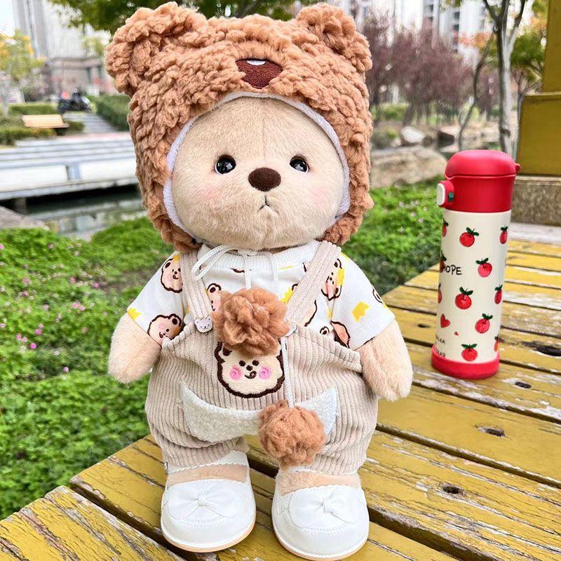 

Плюшевая игрушка Лина Медведь 30 см с пижамой для переодевания 30cm bear clothes not including the bear