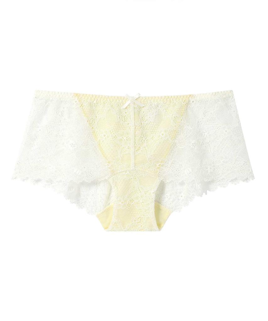 PZM328 Shorts Full Show Through Perfect as a Pair with BZM328 Amphi/Wacoal Women's (BZM328 Series) - Boy-Length, Lace, Won't Outerwear,