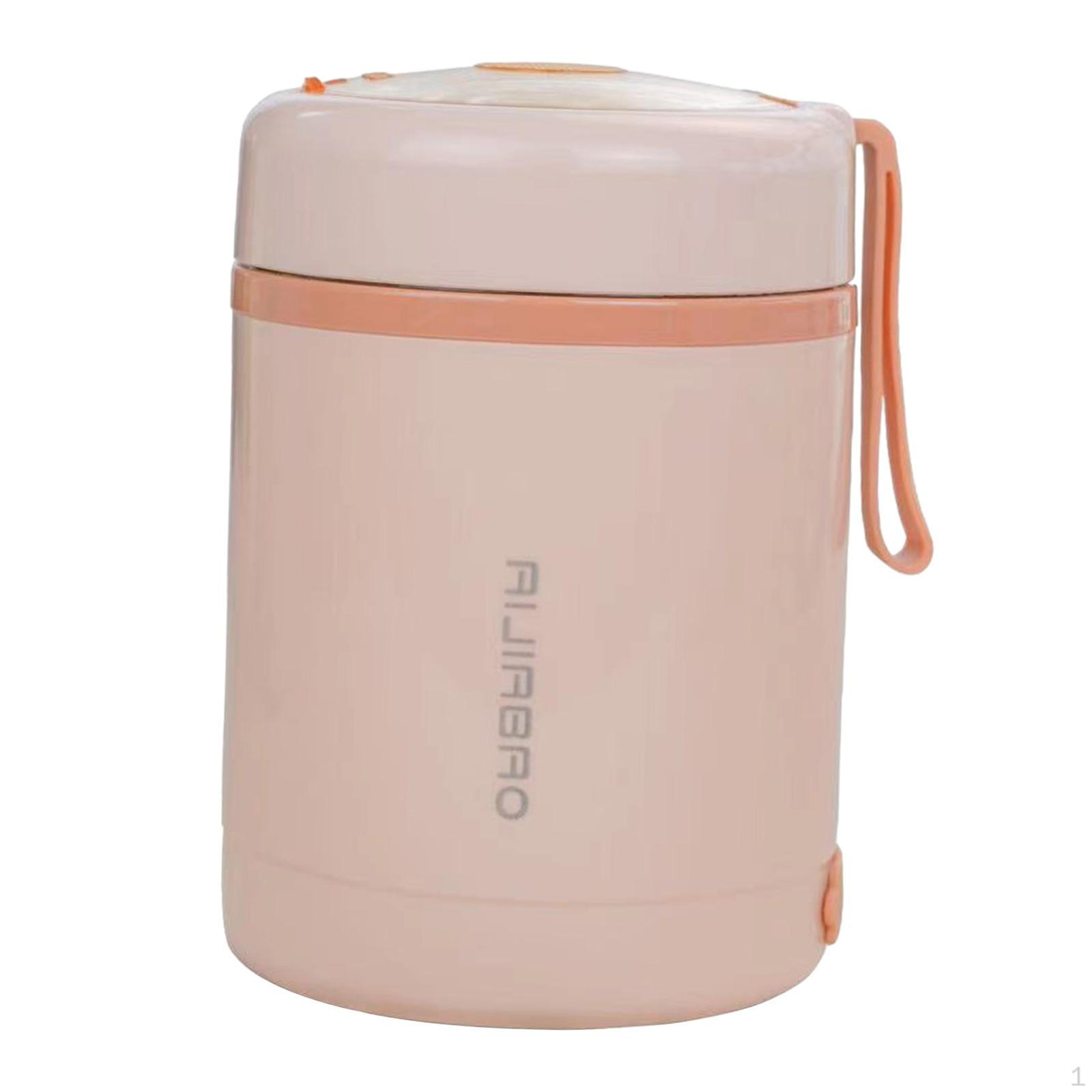 

Изолированный подогреватель контейнеров для пищевых продуктов, нагреватель, герметичный 600 мл, коробка для обеда Bento для