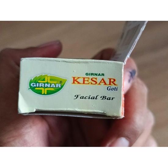 Girnar Kesar Goti Mini Ansiktstvål, 50g Förpackning 1