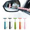 1Pc Scalable handheld car windshield scraper, portable car rearview mirror cleaning tool wiper
