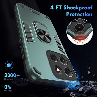 For Motorola Moto G86 5G Case Magnetic Holder Ring Armor Shockproof Phone Cases for Moto G86 G 86 MotoG86 Back Cover
