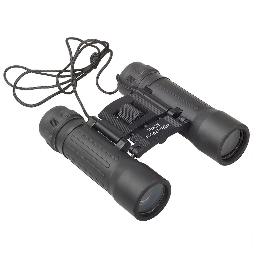10x25 1000m Long Range Folding Mini Telescope Hd Powerful Binoculars For Outdoor Camping Tourism With Neck Rope