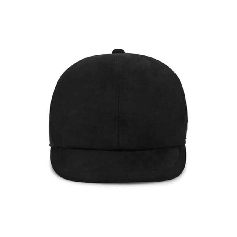 VARZAR VA Studded Easy Fit Newsboy Cap Black