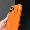 Applicable to Apple 17Promax mobile phone case ice glass iPhone16 candy color large window all-inclusive 15 hard case