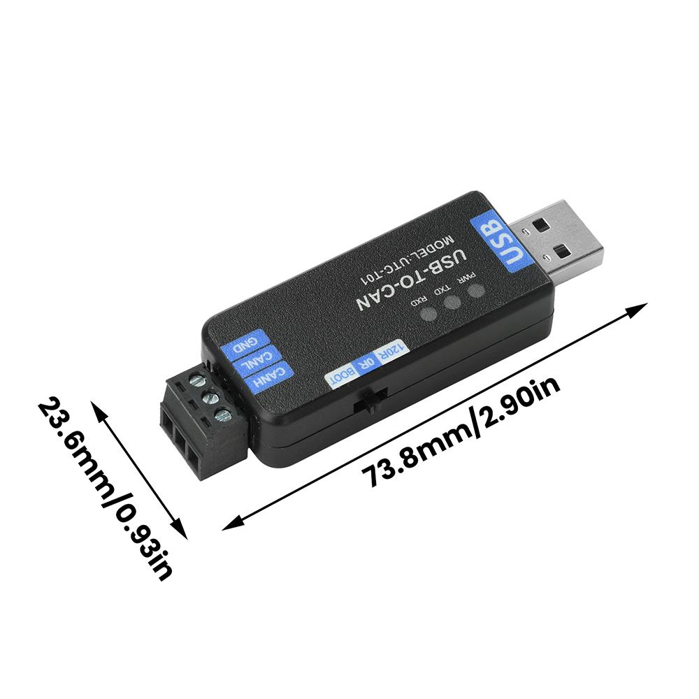 CAN Snalyzer USB To CAN Module PCAN Firmware Usb To Can Adapter Analyzer Debugging Assistant SignalConverter for Can Communicate