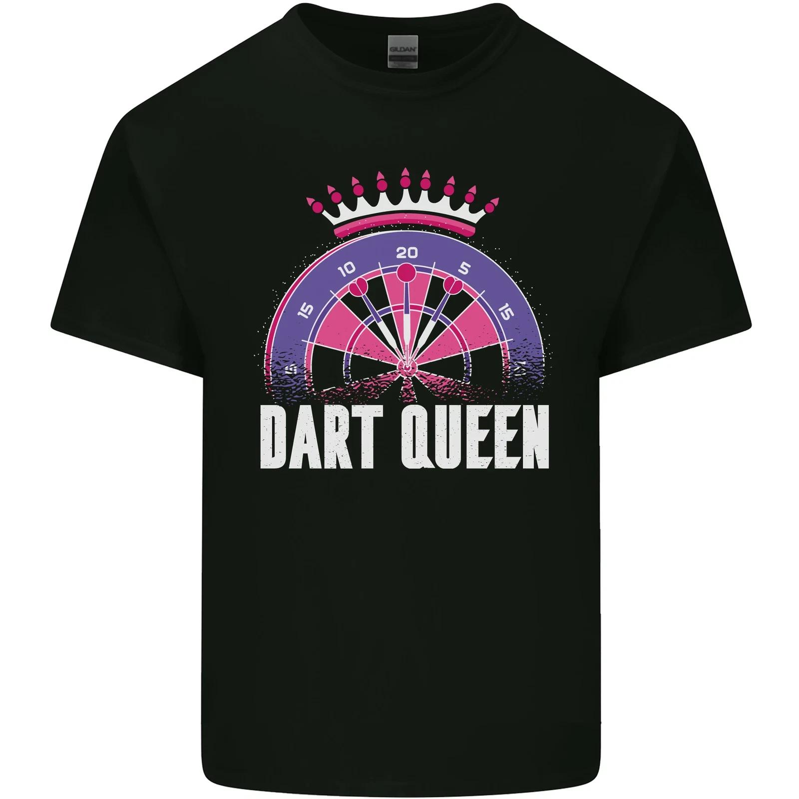 Darts Queen Funny Kids T-Shirt Childrens M