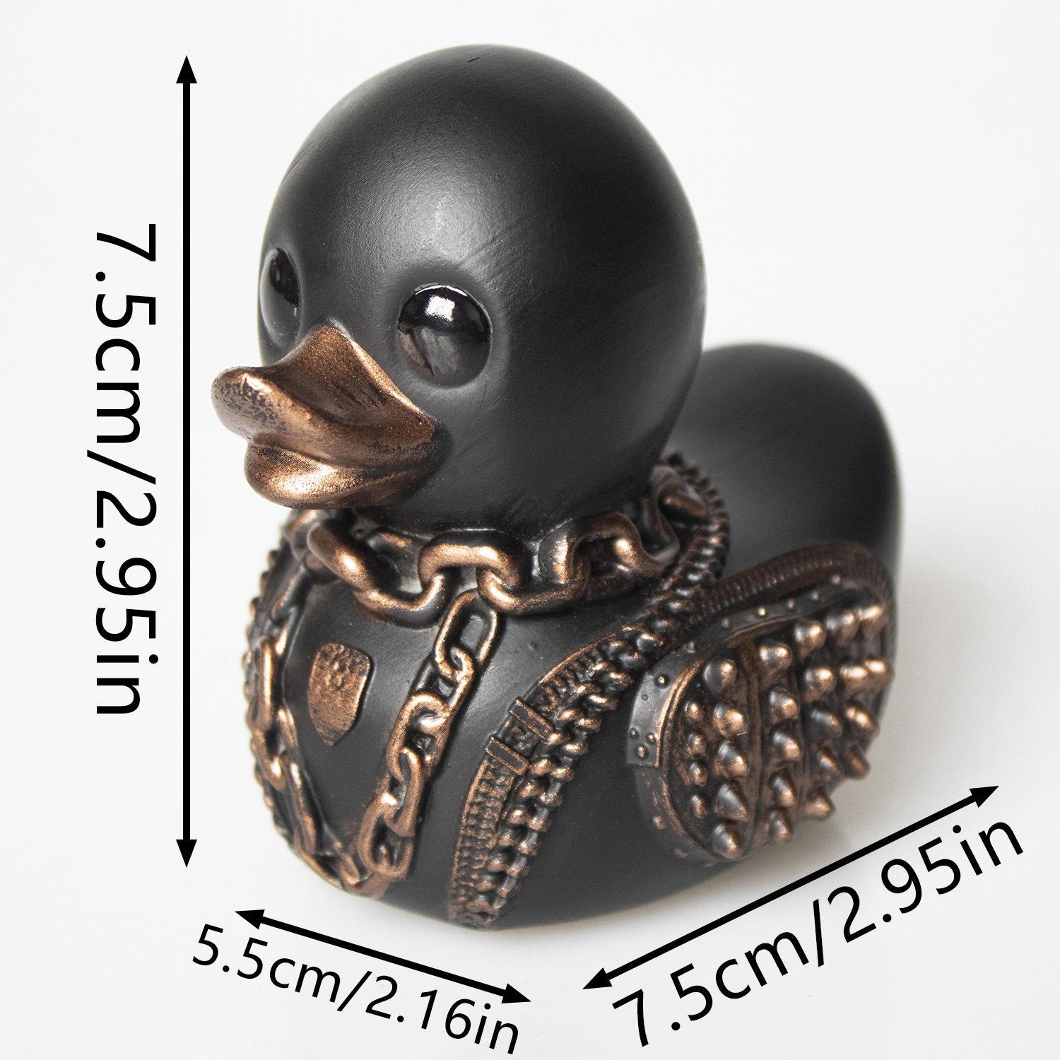 

Набор фигурок уток из смолы Duckieville Punk Rock punk