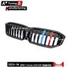 2023 BMW 3 Series G20/G28 LCI Bright Tricolor Kidney Grille – Single Line Version